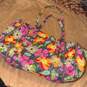 Vera Bradley Jazzy Blooms Duffle Bag